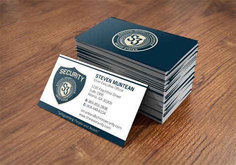 security company business cards